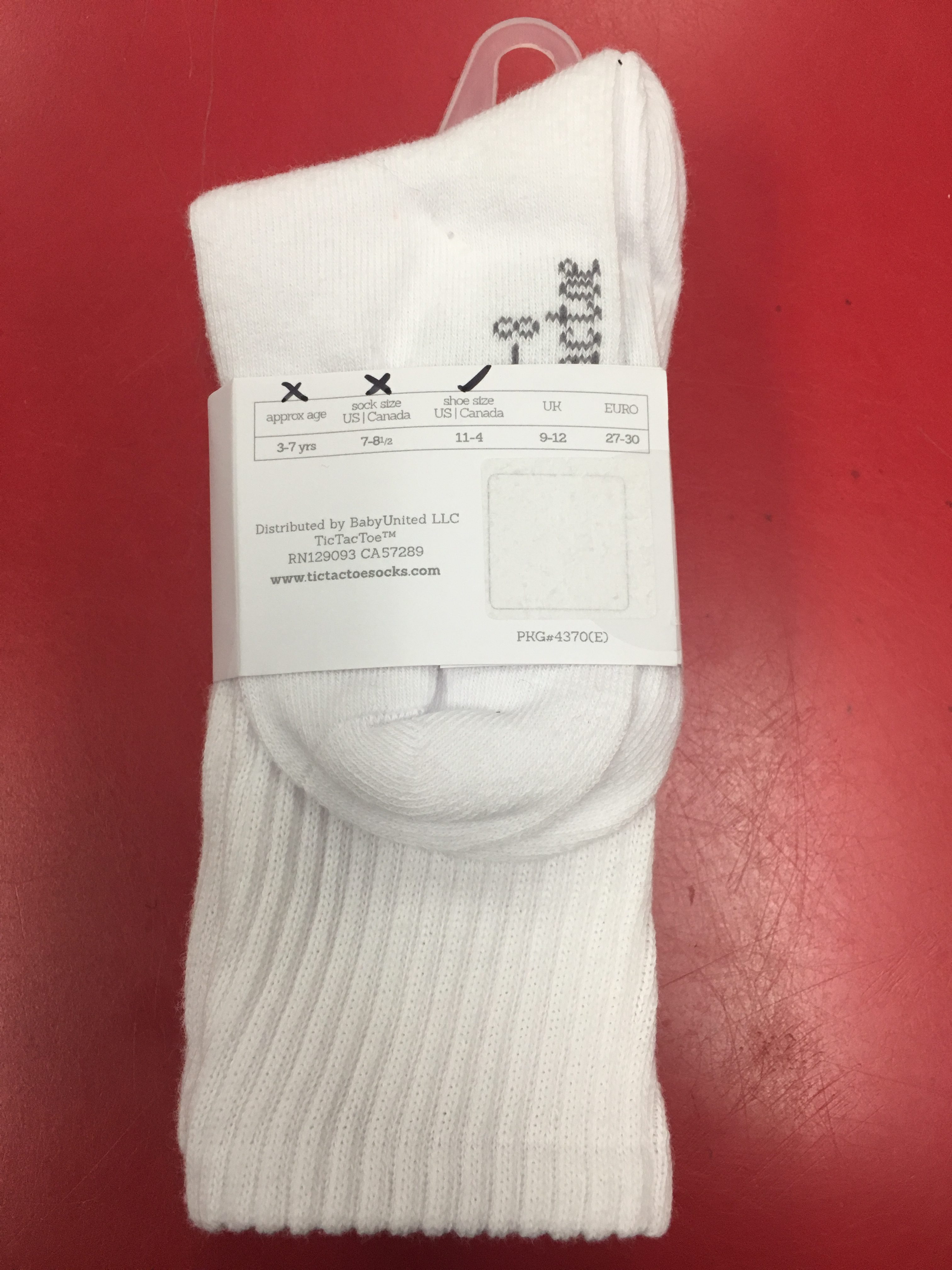 sock-size
