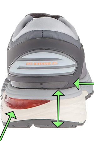 Running Shoe with Ankle Support