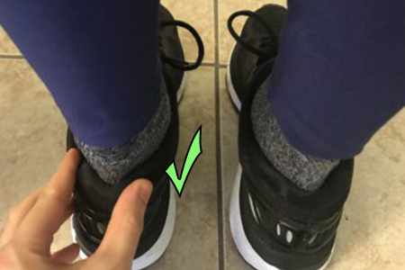 Fix hot sale heel slippage