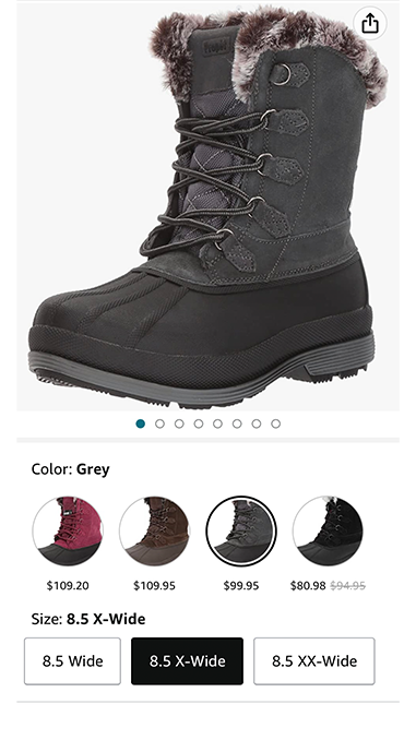 Extra Wide Snow Boots for Women