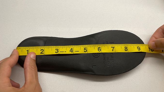 How to Order the Correct Shoe Size for Orthotics