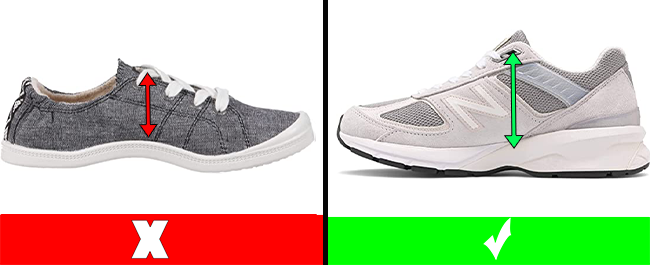Women’s Shoes with Extra Depth