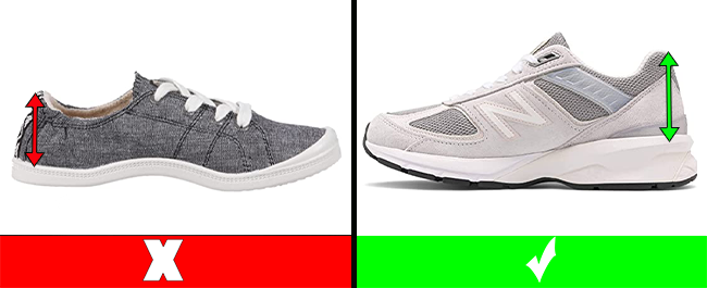 Women’s Shoes with Extra Depth