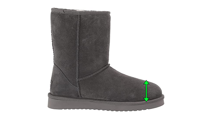 Wide Shearling Boots for Women