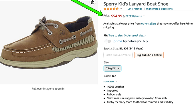 Kids Sperry Shoes for Women with Small Feet